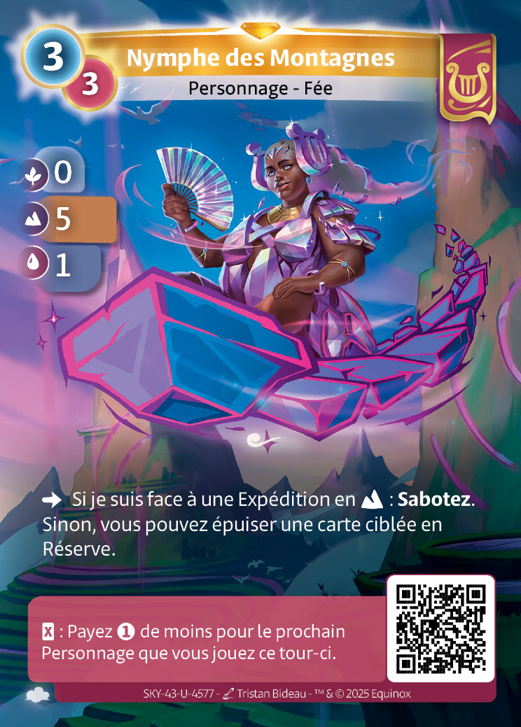 Nymphe des Montagnes