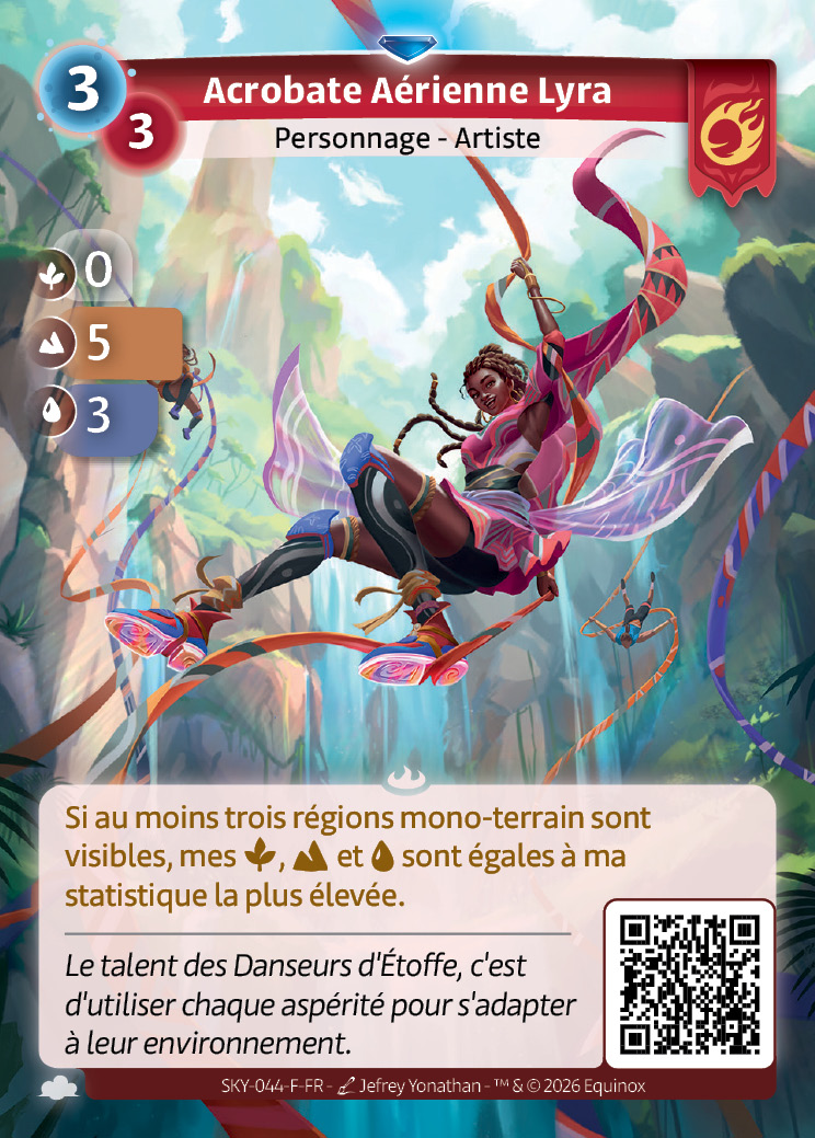 Acrobate Aérienne Lyra