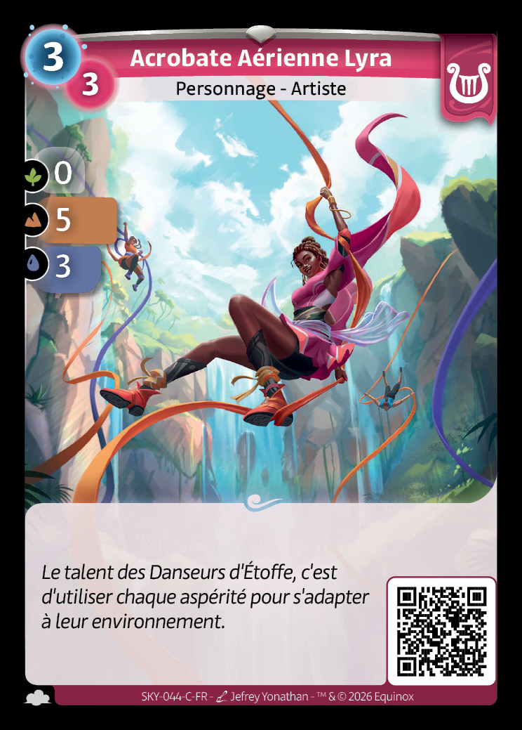 Acrobate Aérienne Lyra