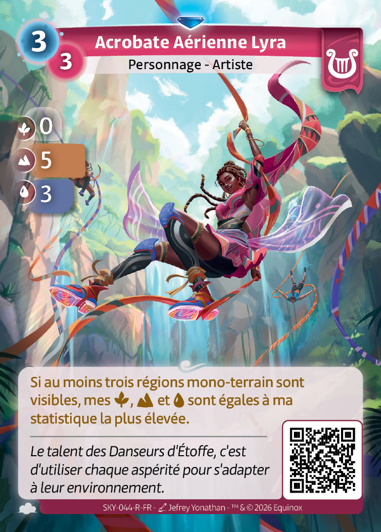 Acrobate Aérienne Lyra