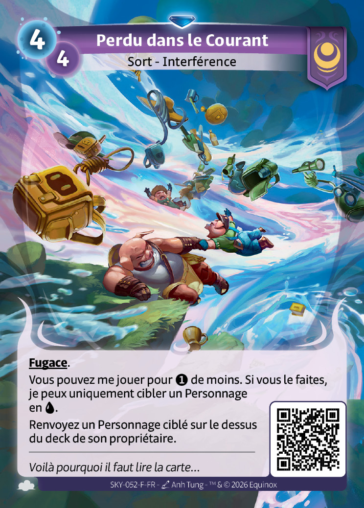 Perdu dans le Courant