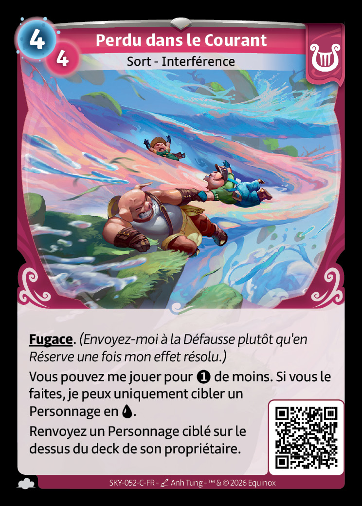 Perdu dans le Courant