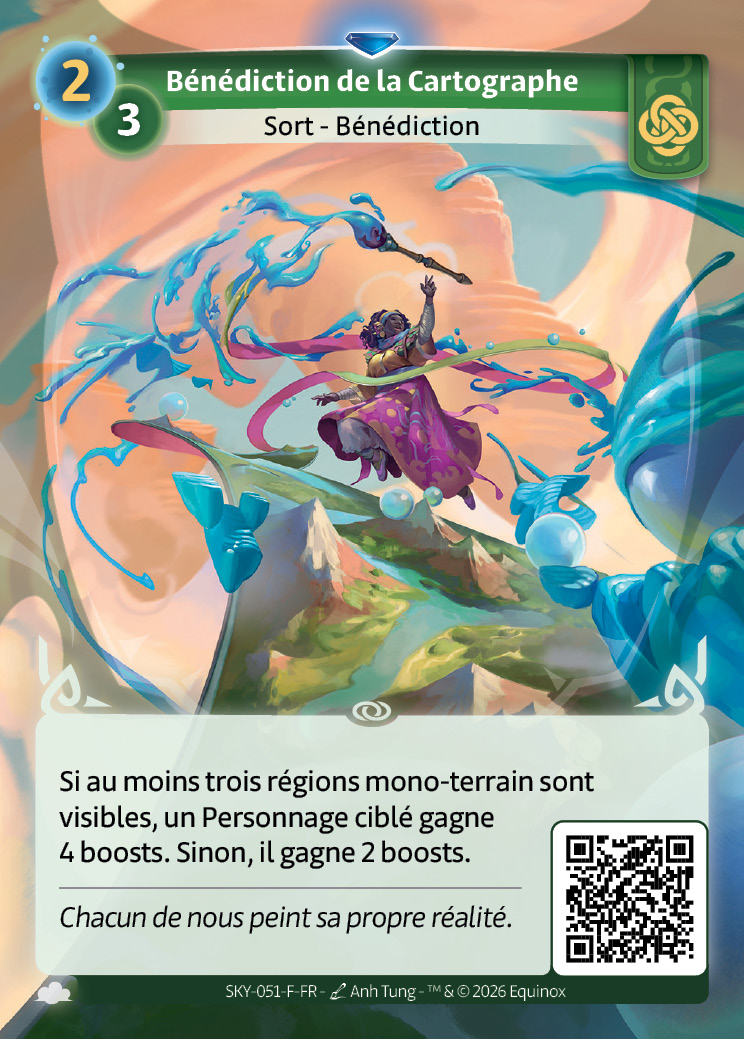 Bénédiction de la Cartographe