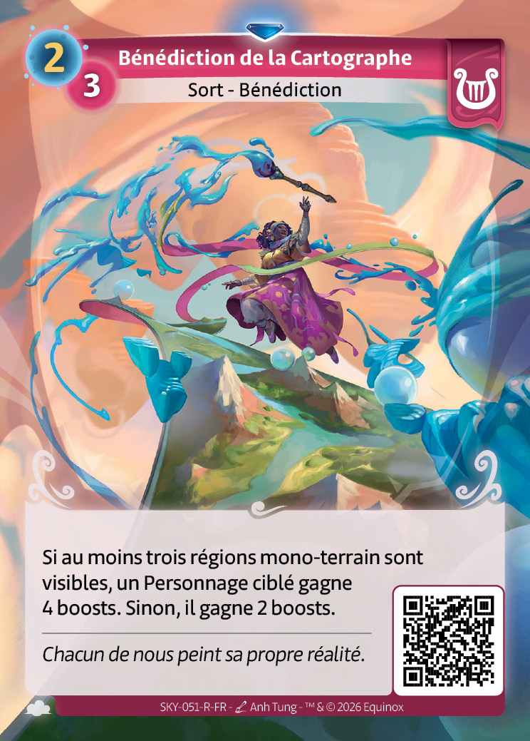 Bénédiction de la Cartographe