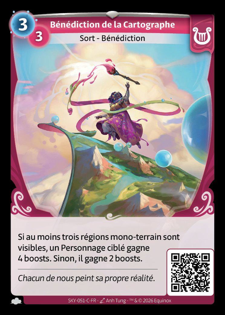 Bénédiction de la Cartographe