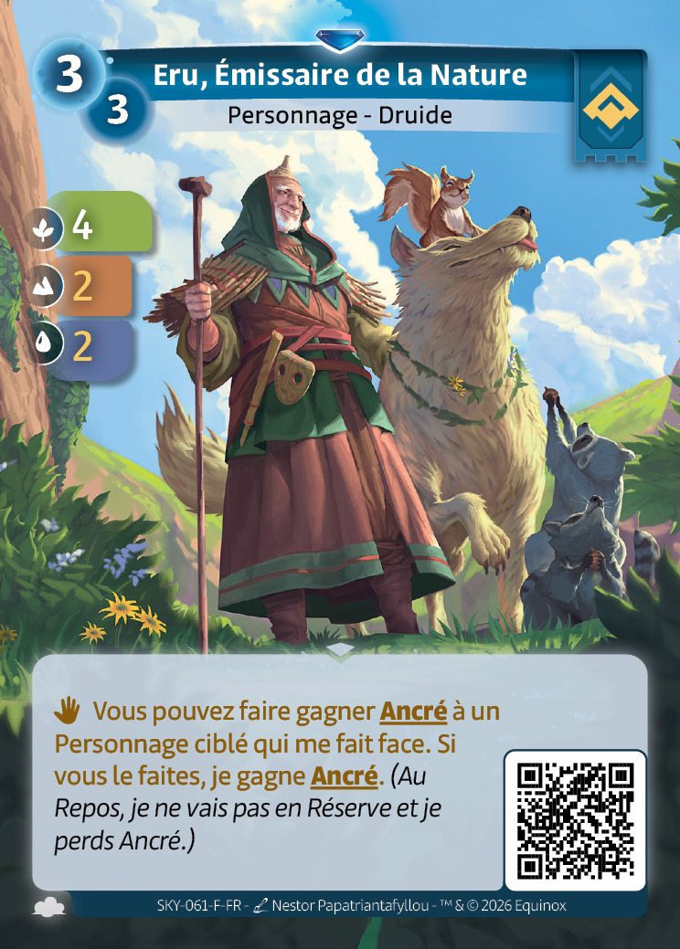 Eru, Émissaire de la Nature