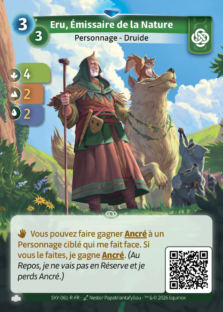 Eru, Émissaire de la Nature