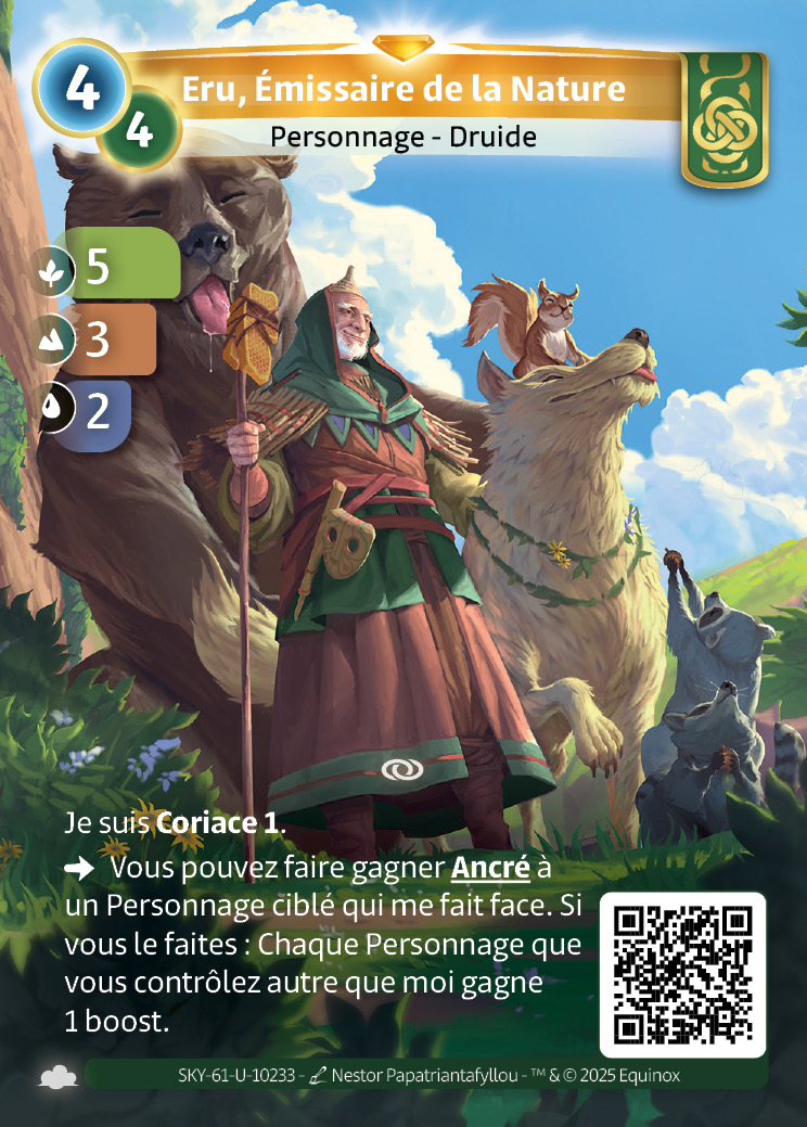 Eru, Émissaire de la Nature