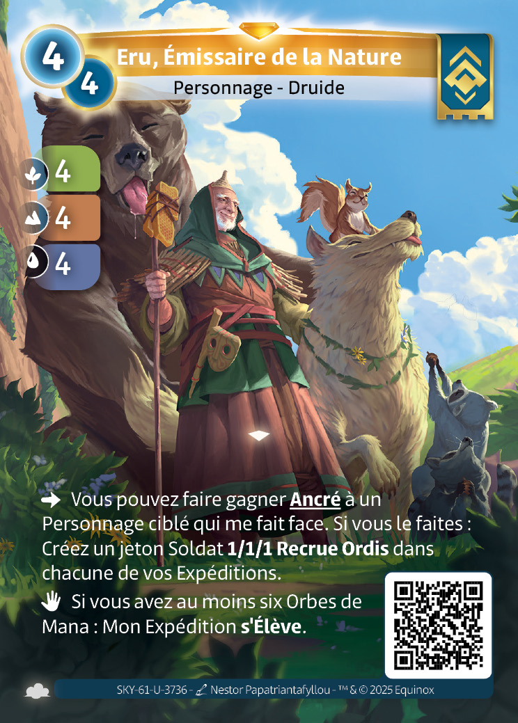 Eru, Émissaire de la Nature