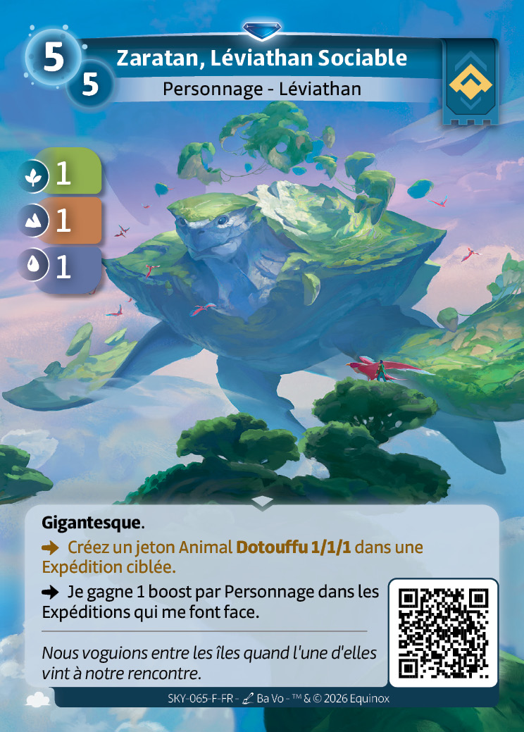 Zaratan, Léviathan Sociable