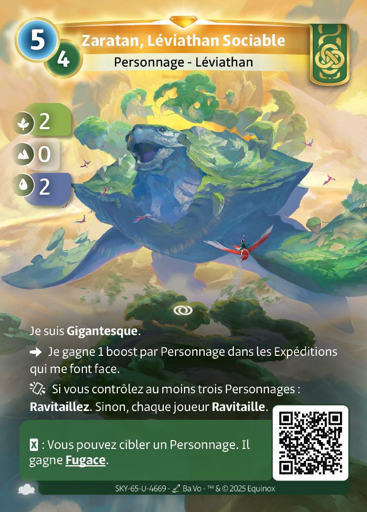 Zaratan, Léviathan Sociable