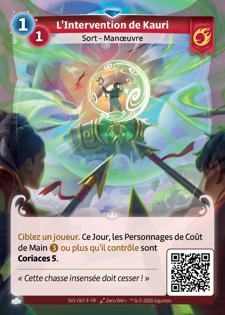 L'Intervention de Kauri