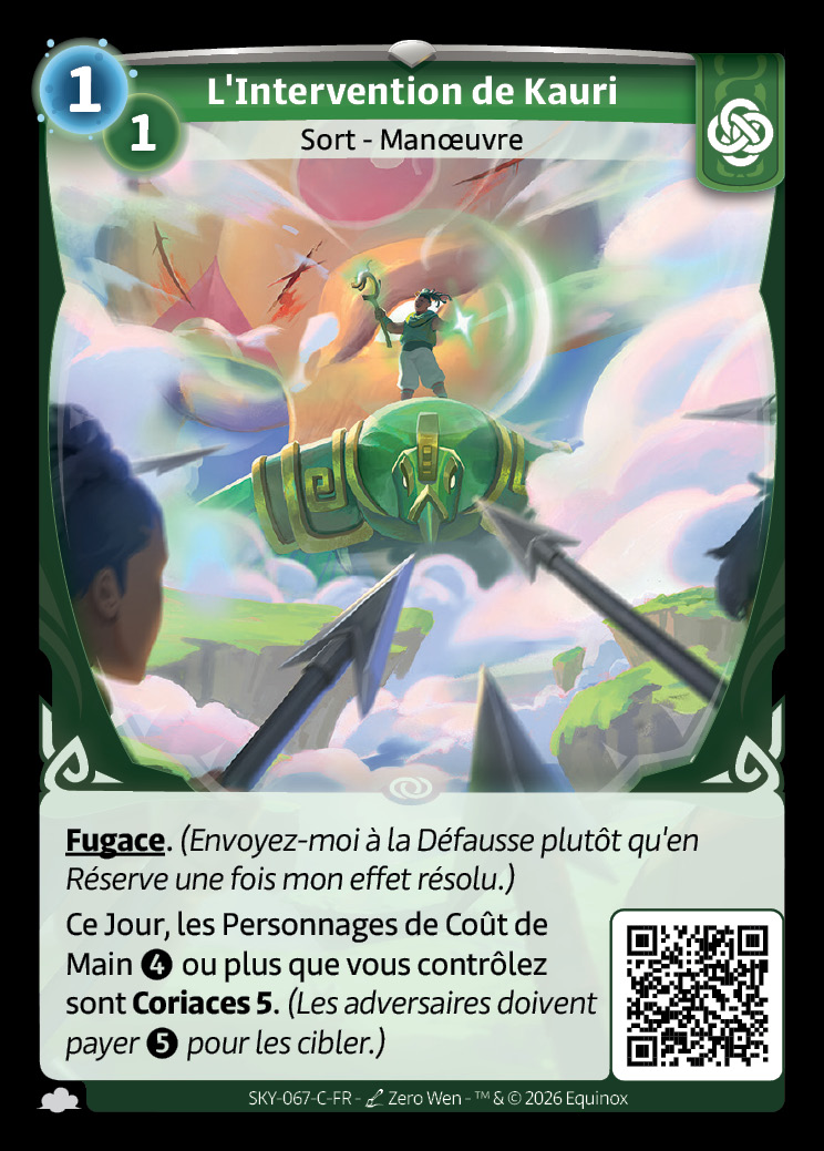 L'Intervention de Kauri