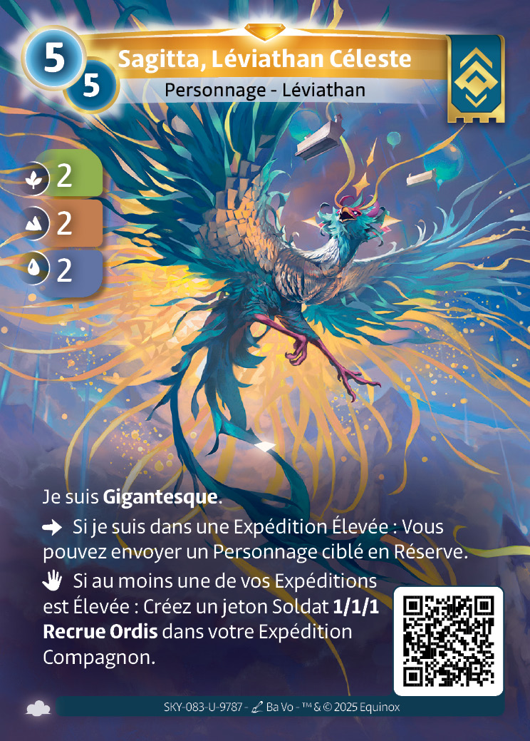 Sagitta, Léviathan Céleste