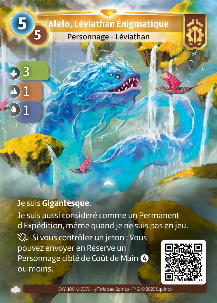 Alelo, Léviathan Énigmatique