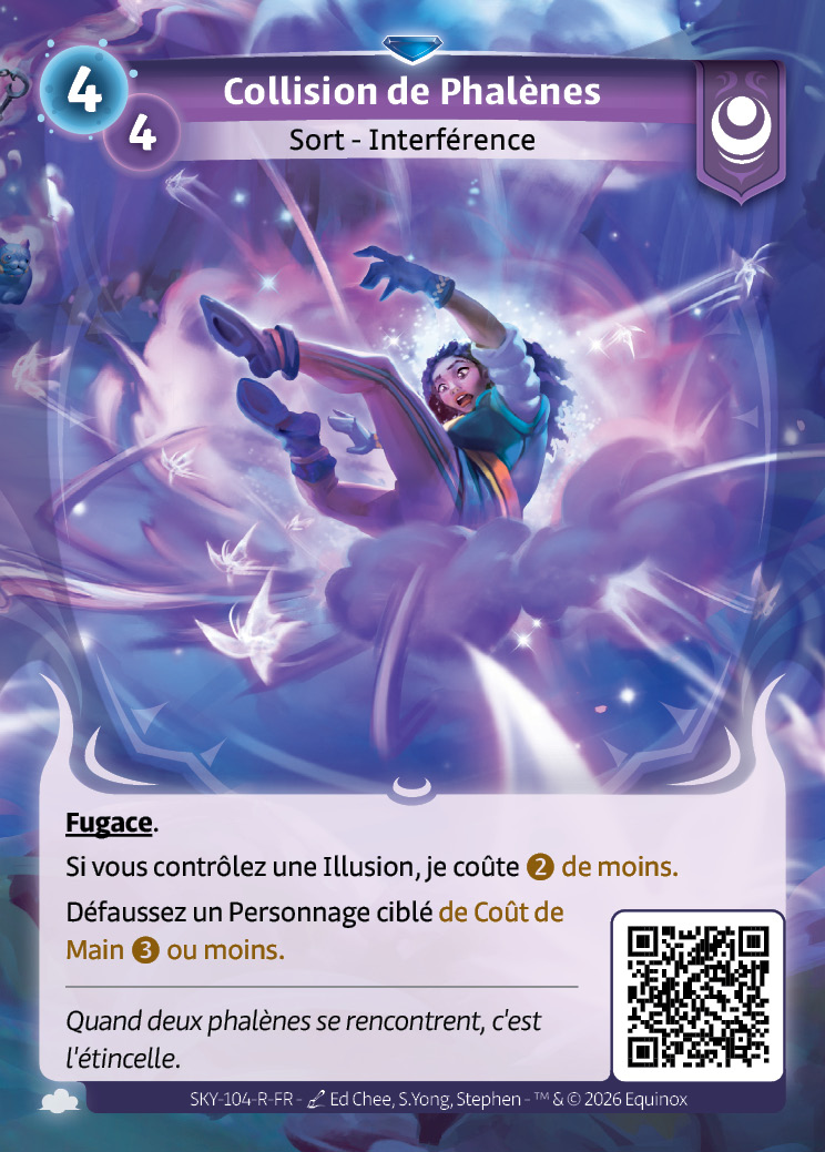 Collision de Phalènes