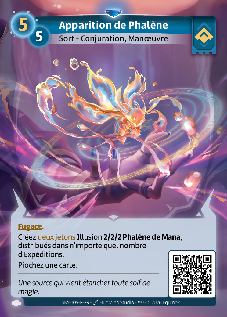 Apparition de Phalène