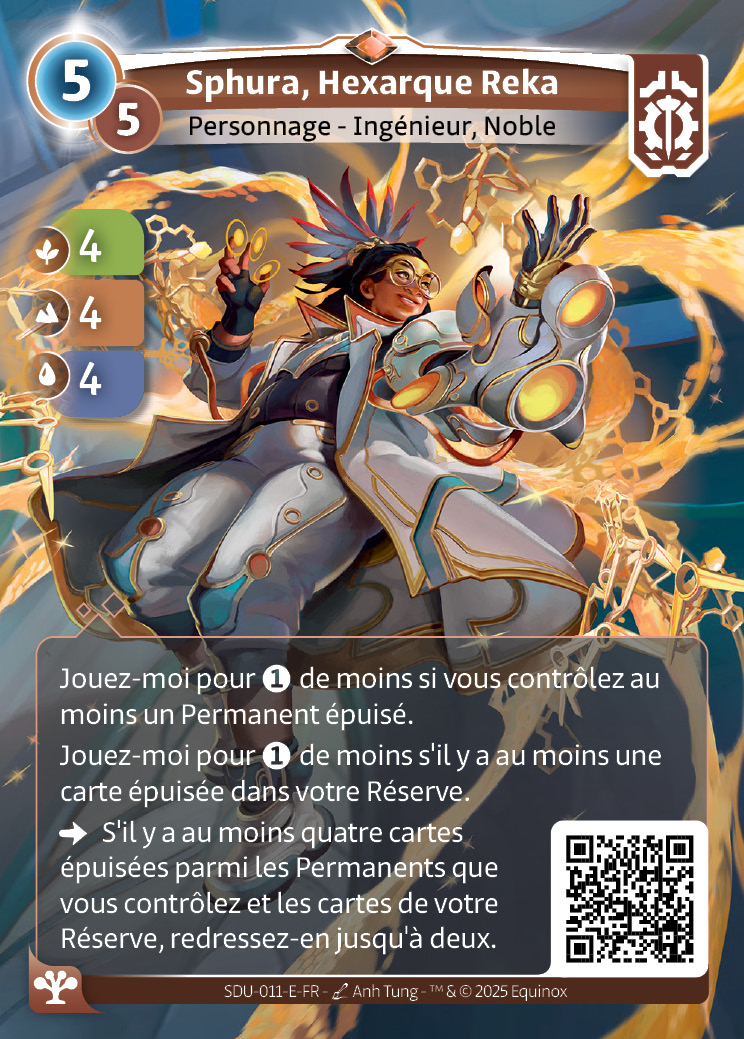 Sphura, Hexarque Reka